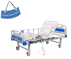 Respirox RYATM2 İki Motorlu 150KG Kapasiteli Tabanca Korkuluklu Hasta Yatağı