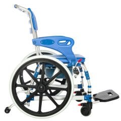 Römer R403 Mavi Büyük Tekerlekli Banyo Tuvalet Sandalyesi