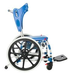 Römer R403 Mavi Büyük Tekerlekli Banyo Tuvalet Sandalyesi