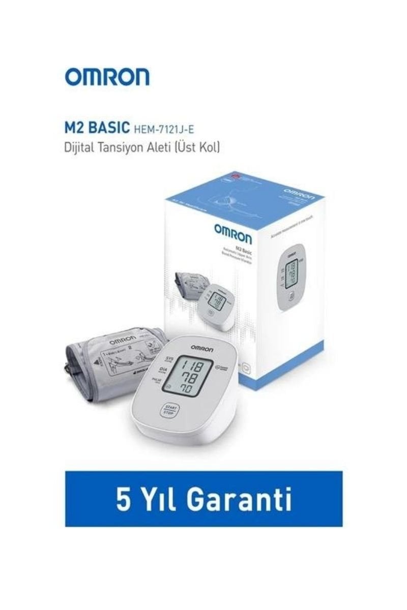 Omron M2 Basic Üst Koldan Ölçer Dijital Tansiyon Aleti