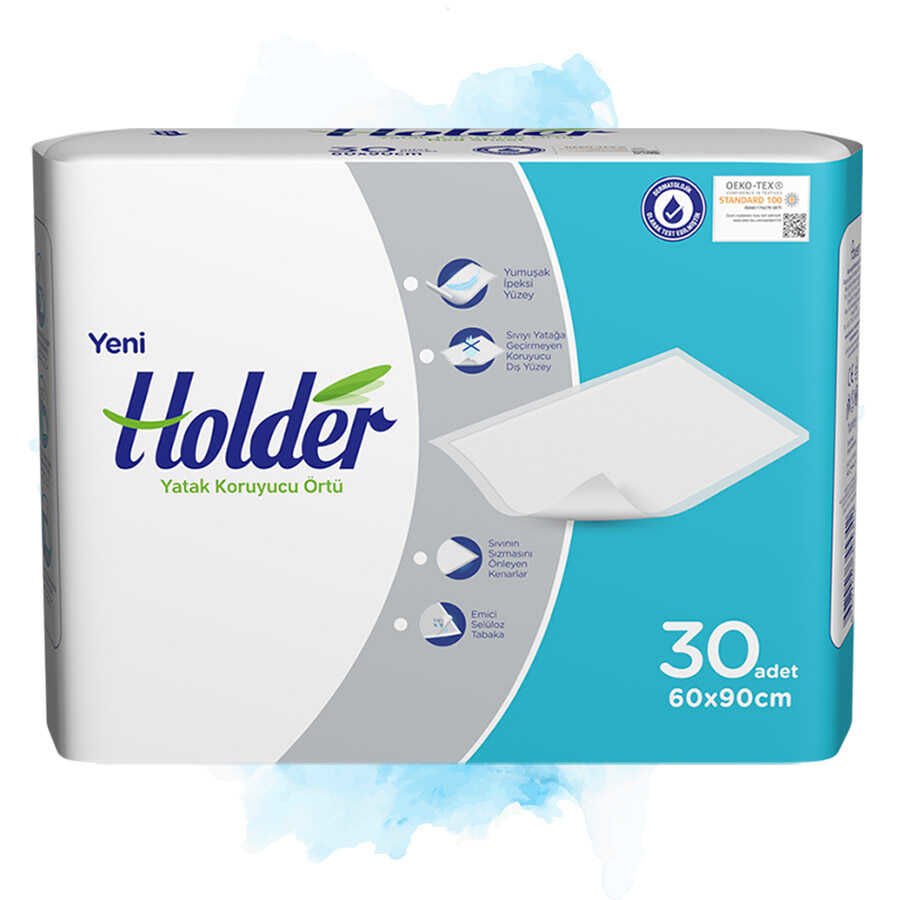 Holder Yatak Koruyucu Örtü 60x90 cm - 30 Adet