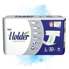 Holder Large Yetişkin Hasta Bezi - 30 Adet