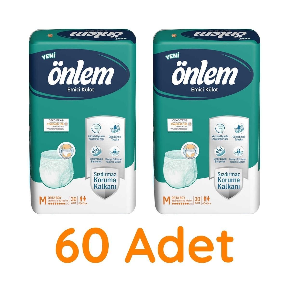 Önlem Medium Emici Külot - 60 Adet
