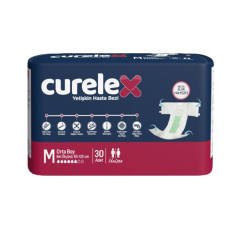 Curelex Yetişkin Hasta Bezi M 30 Adet