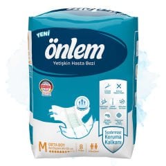 Önlem Yetişkin Hasta Bezi Medium 8 Adet