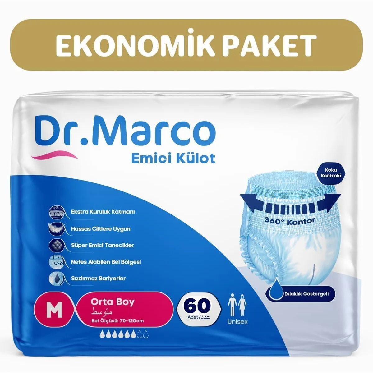 Dr. Marco Emici Külot Medium 60 Adet