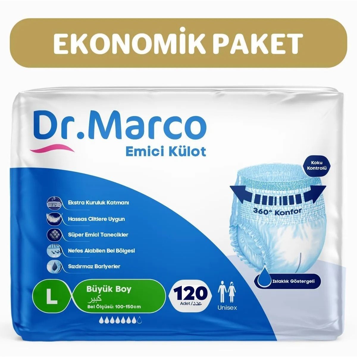 Dr. Marco Emici Külot Large 120 Adet