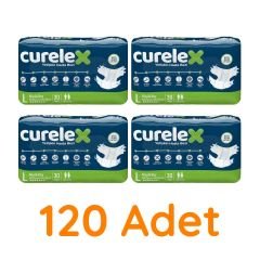 Curelex Yetişkin Hasta Bezi L 120 Adet