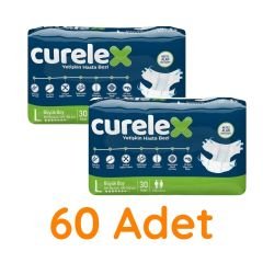Curelex Yetişkin Hasta Bezi L 60 Adet