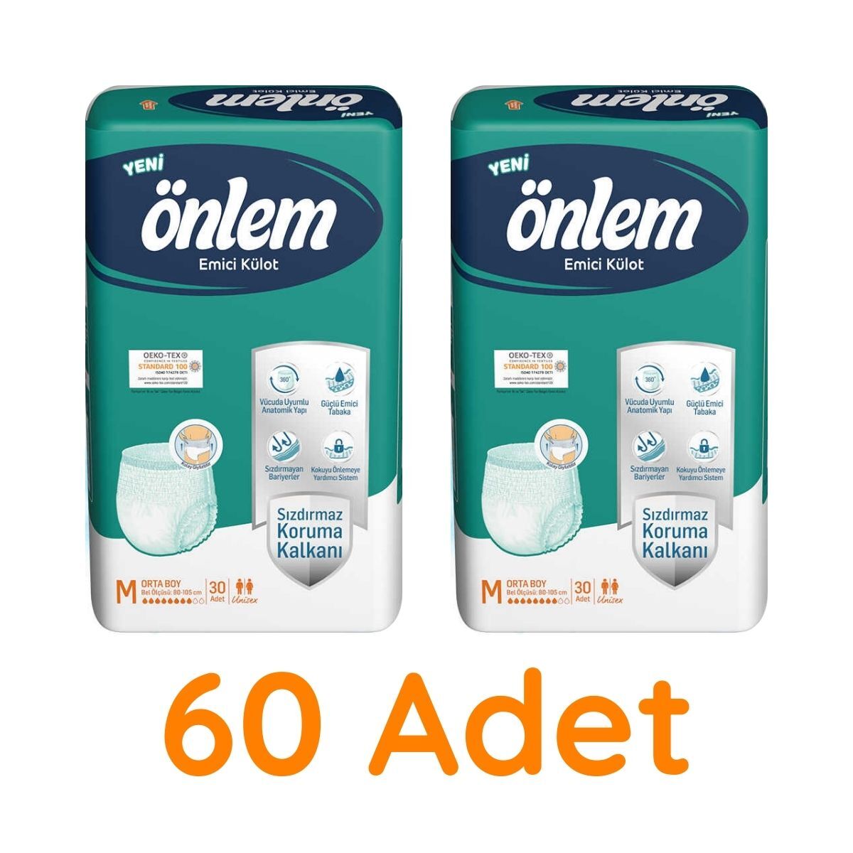 Önlem Medium Emici Külot - 60 Adet