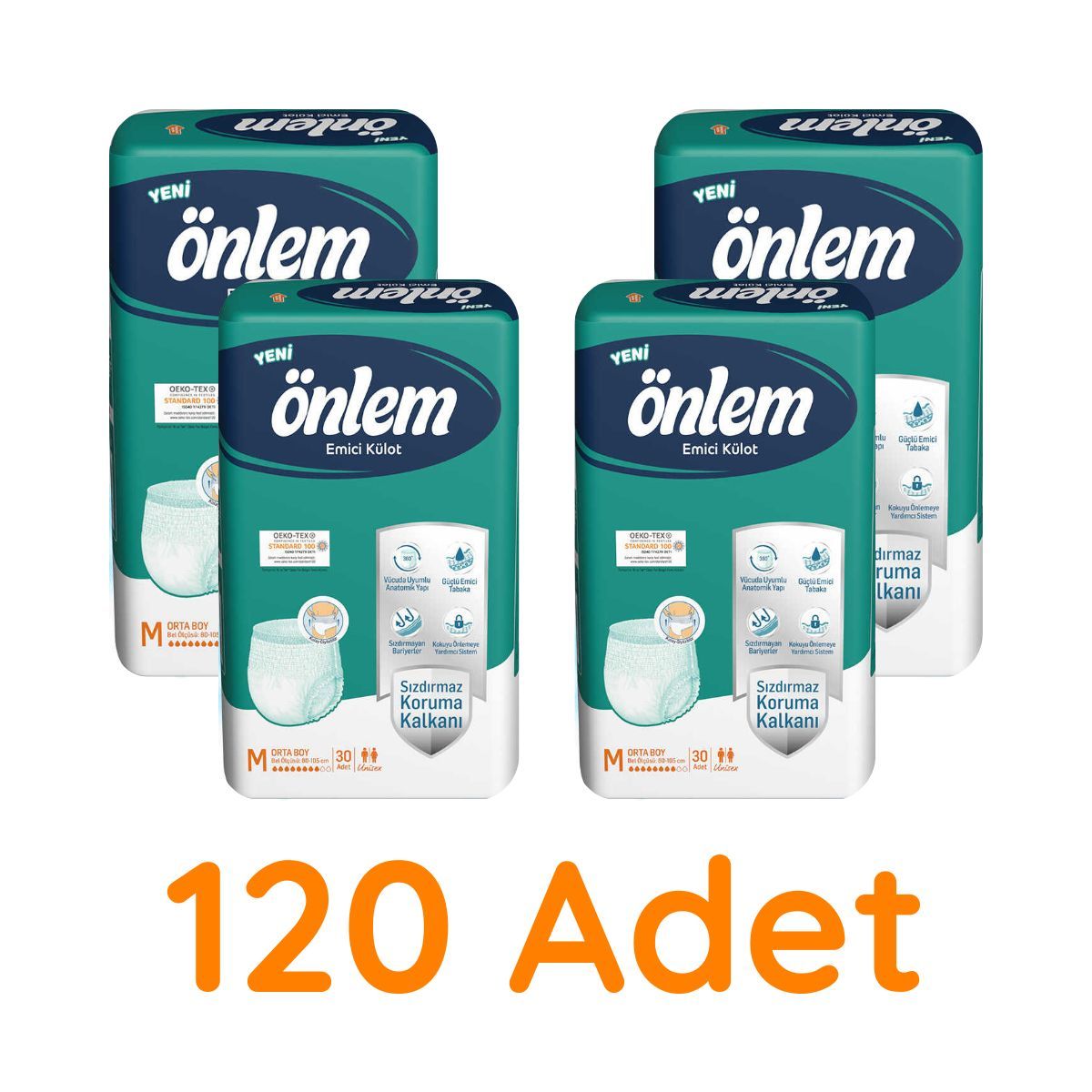 Önlem Medium Emici Külot - 120 Adet