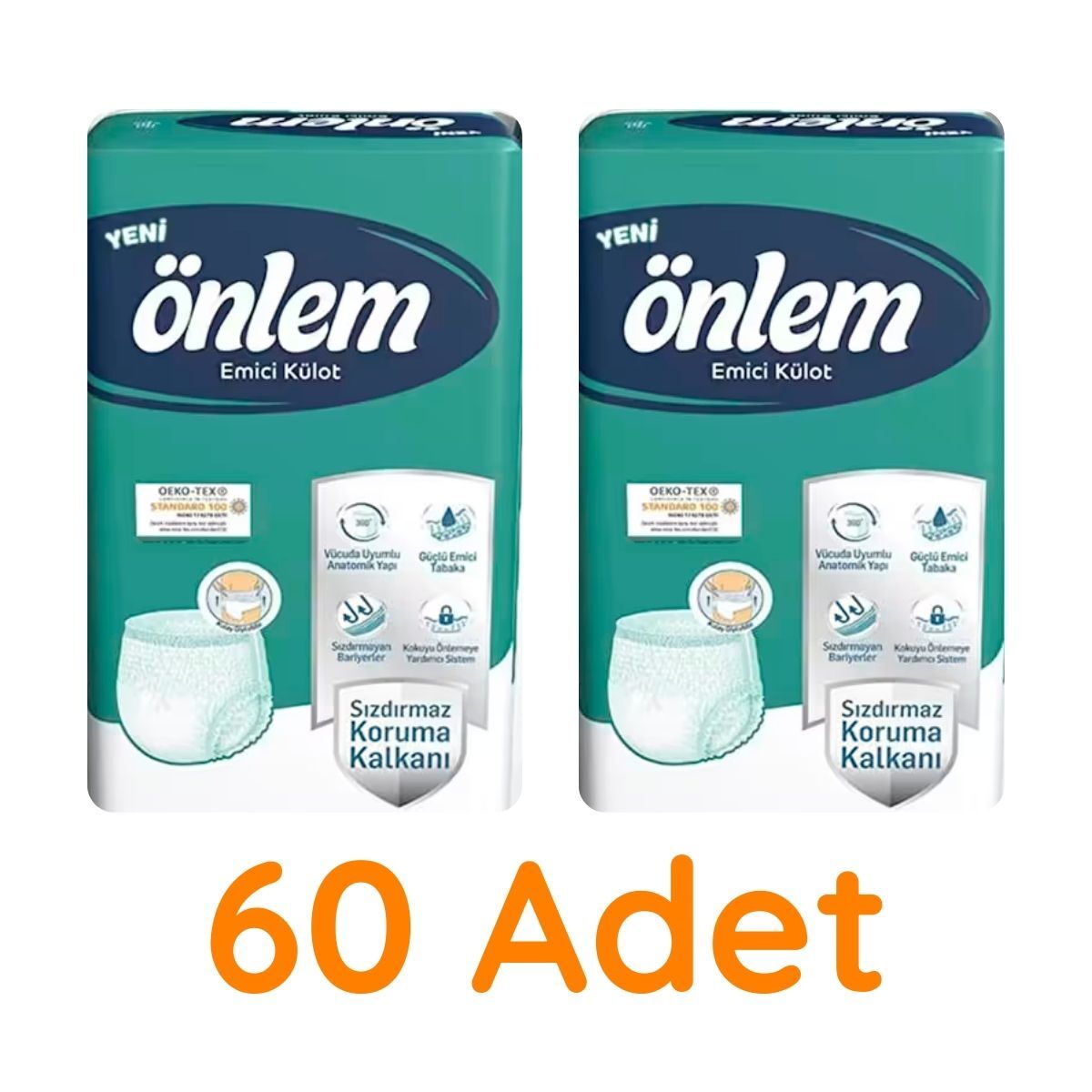 Önlem Emici Külot - 60 Adet