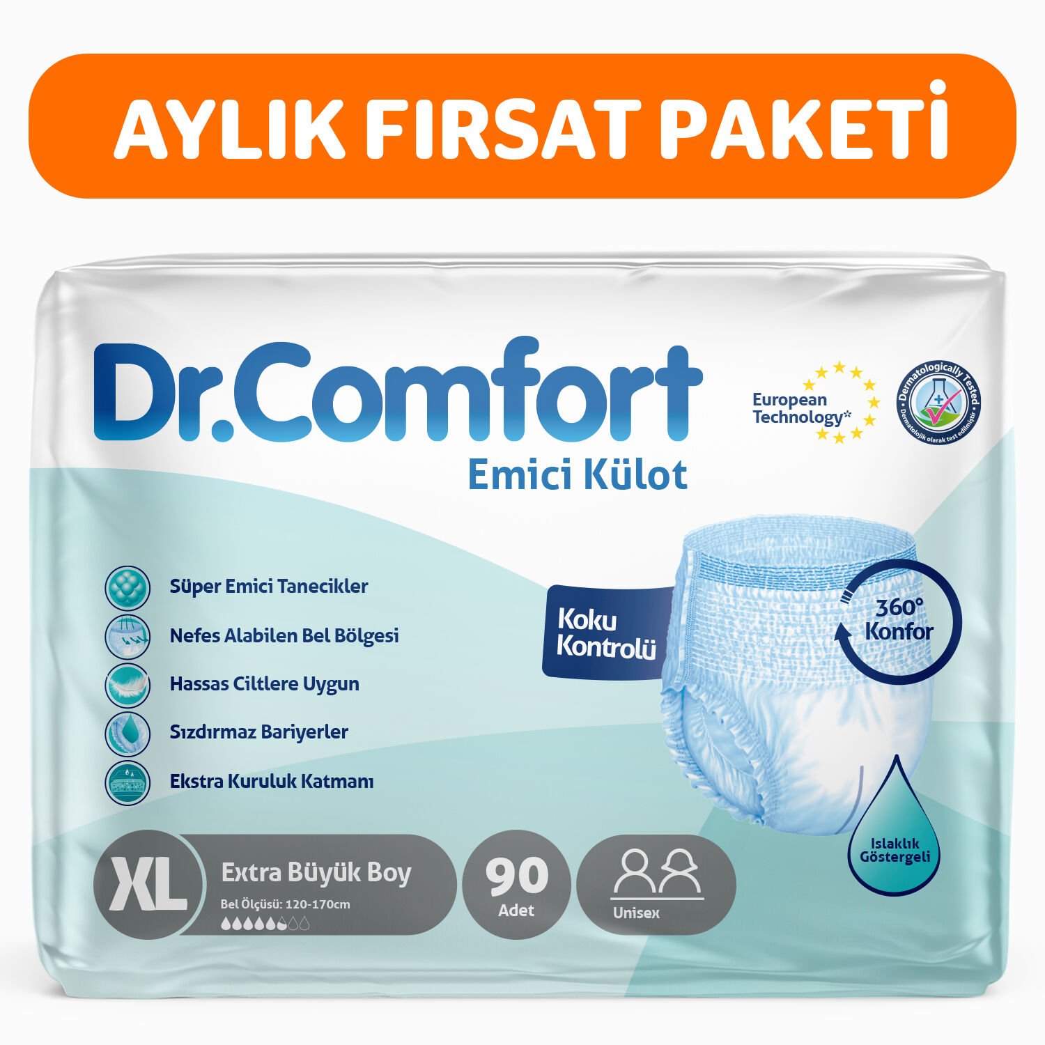 Dr Comfort Emici Külot XLarge 90 Adet
