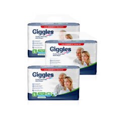 Giggles Yetişkin Hasta Bezi Large 90 Adet