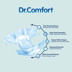 Dr Comfort Yetişkin Hasta Bezi XLarge 60 Adet