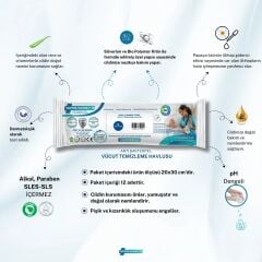 Doctor Silver İon Vücut Temizleme Havlusu