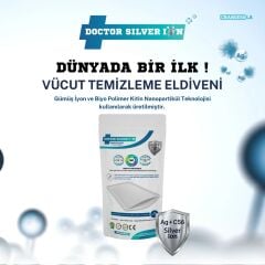 Doctor Silver İon Durulama Gerektirmeyen Vücut Temizleme Eldiveni - Kesesi
