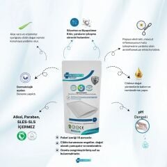 Doctor Silver İon Durulama Gerektirmeyen Vücut Temizleme Eldiveni - Kesesi