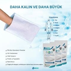 Doctor Silver İon Durulama Gerektirmeyen Vücut Temizleme Eldiveni - Kesesi
