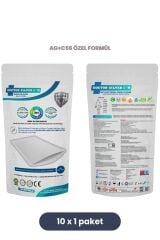 Doctor Silver İon Durulama Gerektirmeyen Vücut Temizleme Eldiveni - Kesesi