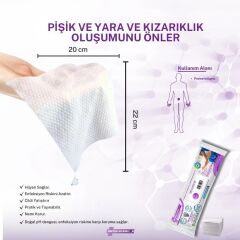 Doctor Silver İon Perine Vücut Temizleme Havlusu 50 'li