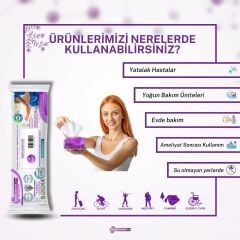 Doctor Silver İon Perine Vücut Temizleme Havlusu 50 'li