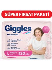 Giggles Kadın Mesane Pedi Large (Yoğun) 120 Adet