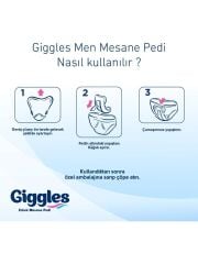 Giggles Erkek Mesane Pedi 120'li Medium