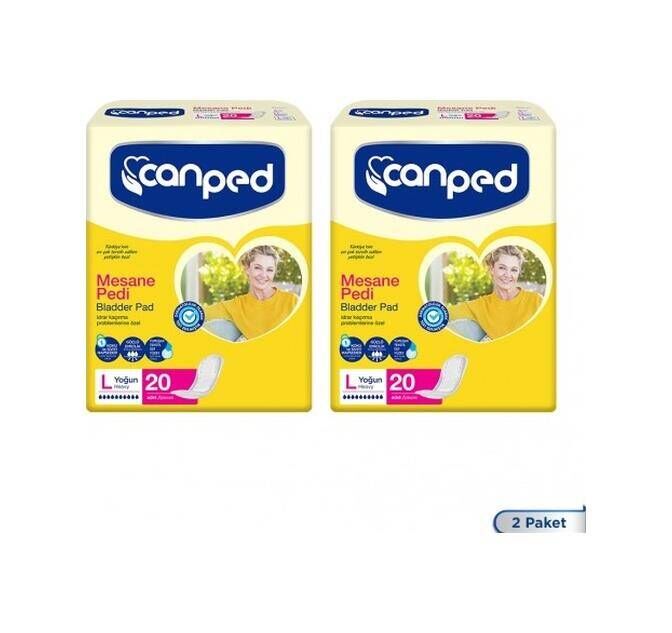 Canped Mesane Pedi Yoğun Large Beden 40 Adet