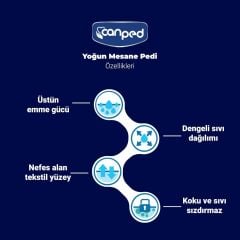 Canped Mesane Pedi Yoğun Large Beden 120 Adet