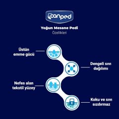 Canped Mesane Pedi Yoğun Large Beden 120 Adet