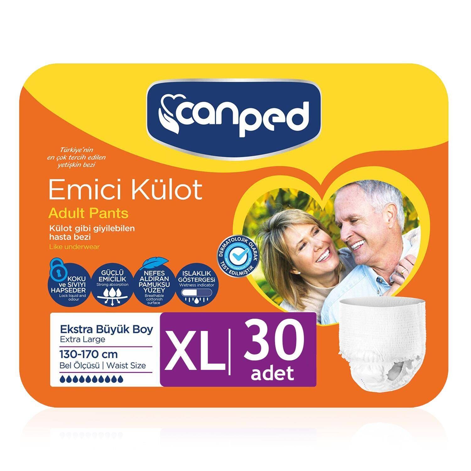 Canped Emici Külot XLarge 30 Adet