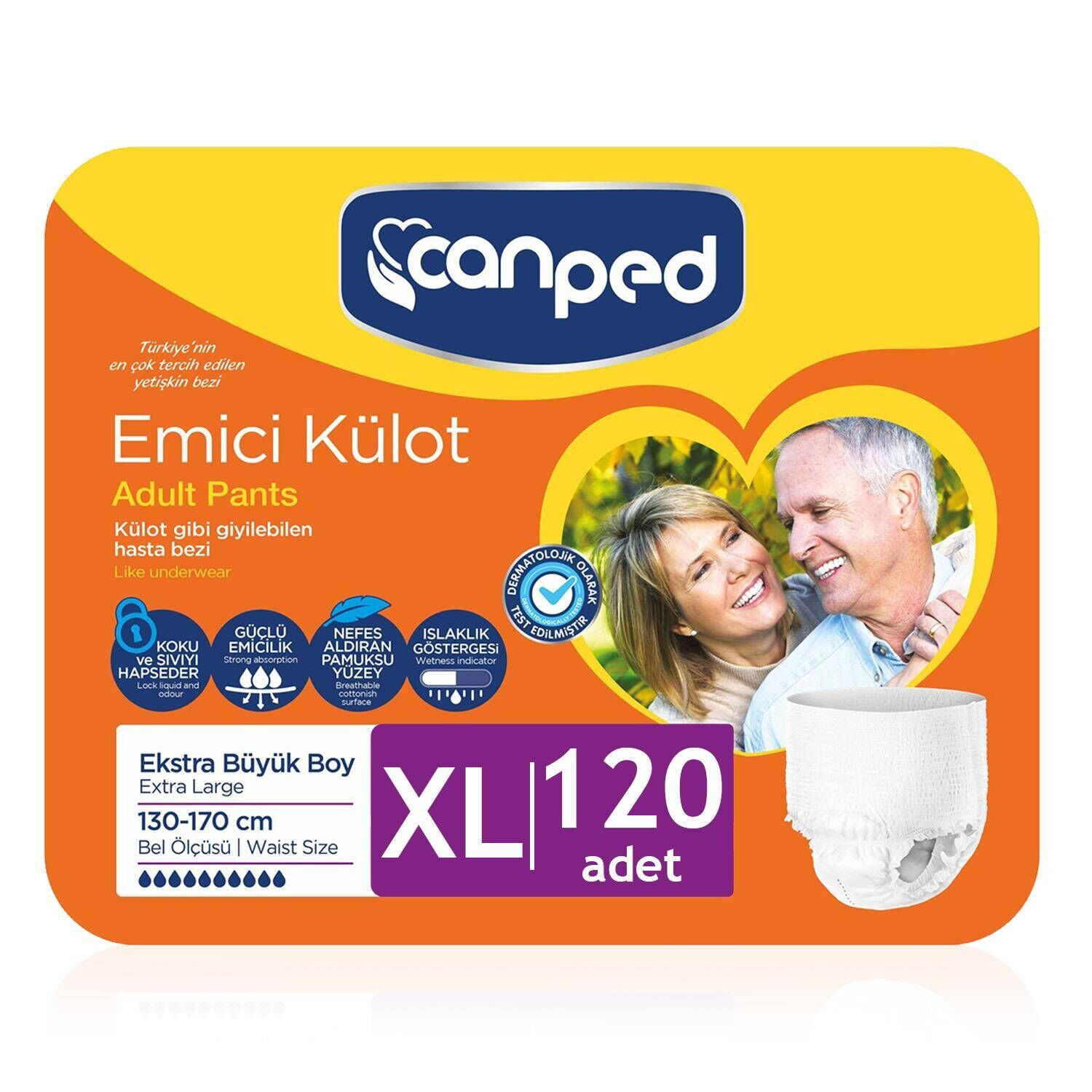 Canped Emici Külot XLarge 120 Adet