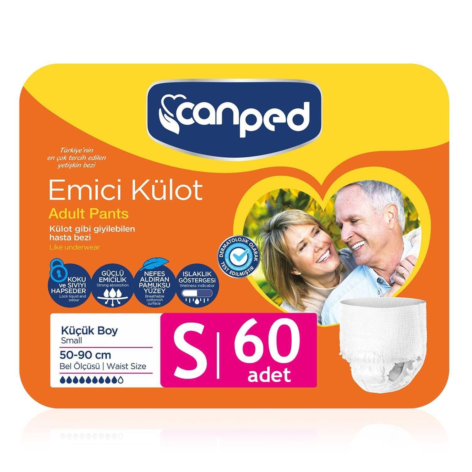 Canped Emici Külot Small 60 Adet