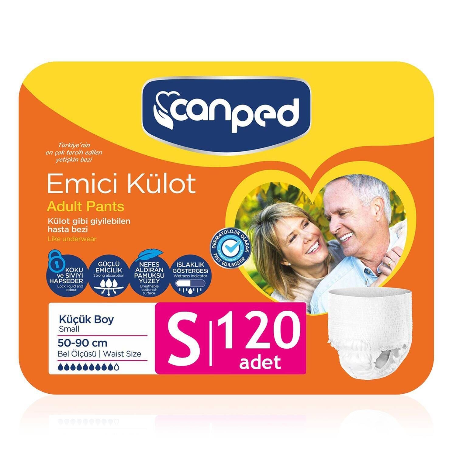 Canped Emici Külot Small 120 Adet