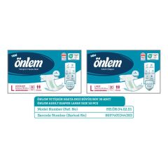 Önlem Yetişkin Hasta Bezi Large 120 Adet