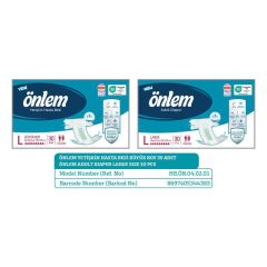 Önlem Yetişkin Hasta Bezi Large 60 Adet