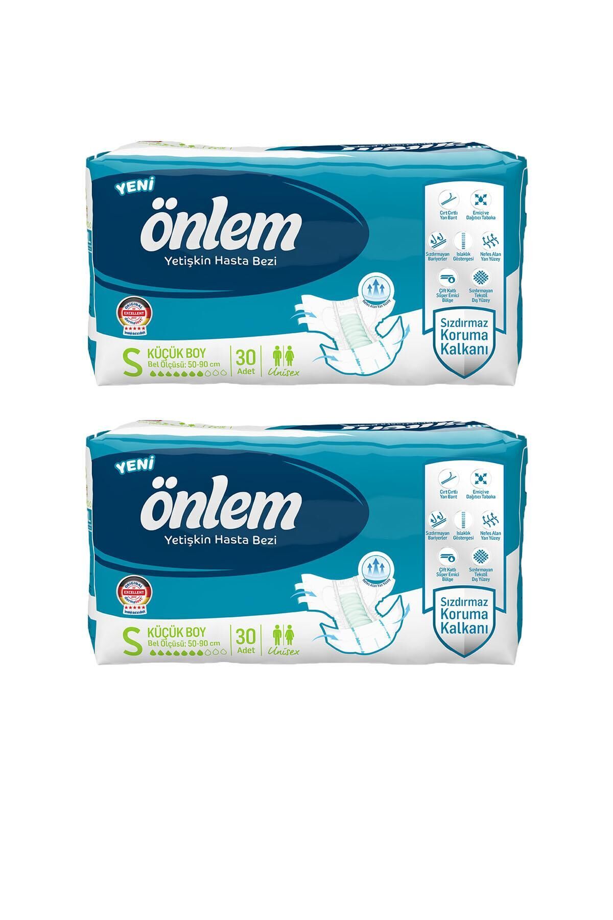 Önlem Yetişkin Hasta Bezi Small 60 Adet