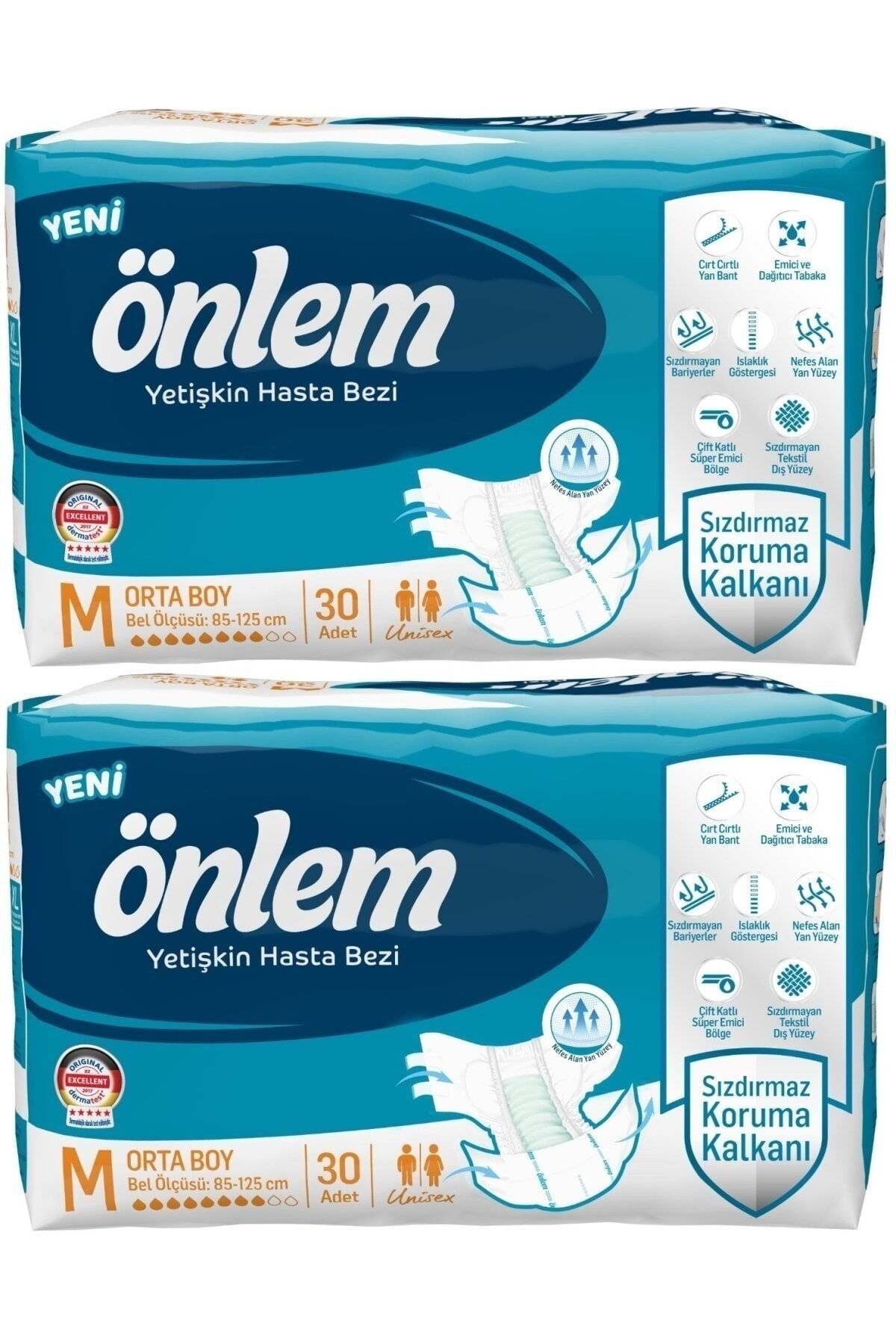 Önlem Yetişkin Hasta Bezi Medium 60 Adet