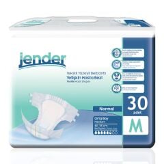 Jender Bel Bantlı Hasta Bezi Medium 30 Adet