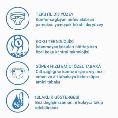 Jender Bel Bantlı Hasta Bezi Medium 90 Adet