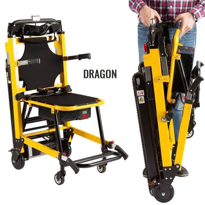 Dragon Merdiven İnme Çıkma Cihazı Paletli Merdiven Çıkarıcı