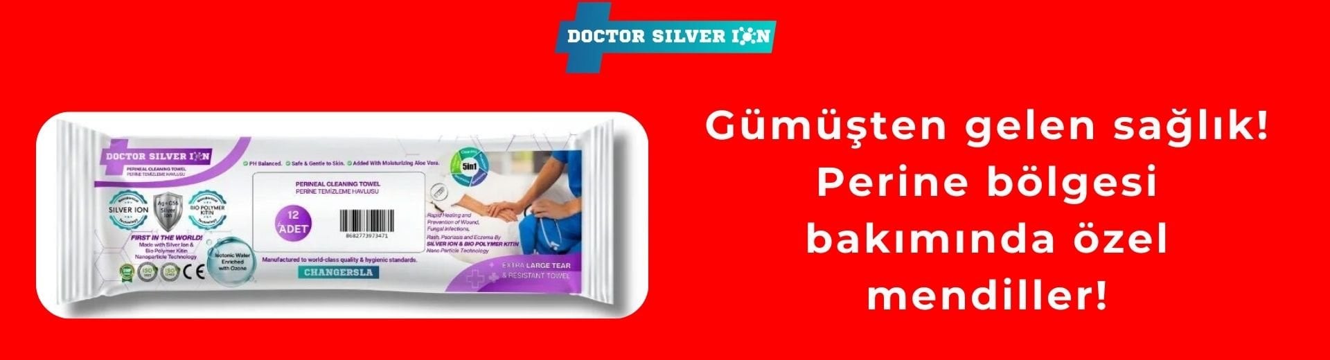 Doctor Silver İon Perine Temizleme Havlusu