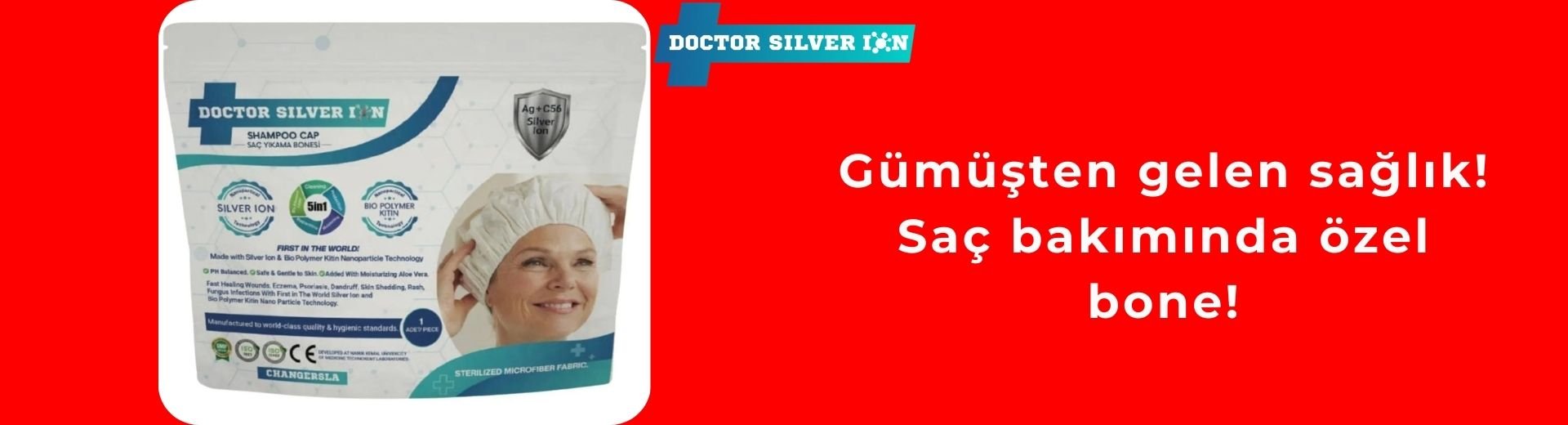 Doctor Silver İon Saç Bonesi